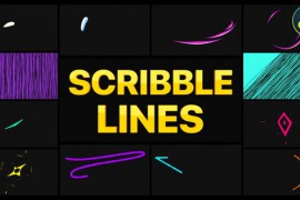 Scribble Lines | DaVinci Resolve 46534074