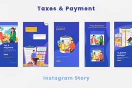 Taxes and Payment Instagram Story 44422380