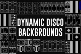 Dynamic Disco Backgrounds for Premiere Pro 51688079