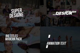 Big Titles Pack | After Effects 47617979