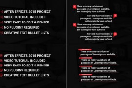Modern Text Bullet Lists 47416239