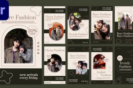 Fashion Instagram Stories MOGRT 43128221
