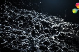 Splashing Liquid Logo Reveal - Davinci Resolve 32434960