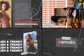 Torn Cut Slideshow for FCPX 47553365