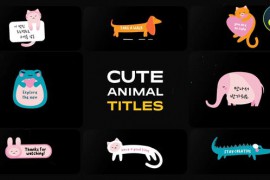 Cute Animal Titles | DaVinci Resolve 48997256