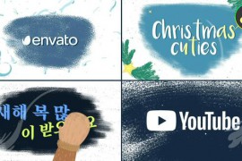 Christmas Typography And Logo Openers Pack | DaVinci Resolve 49460109