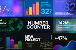 Free Download:Number Counter Design Pack 59405104